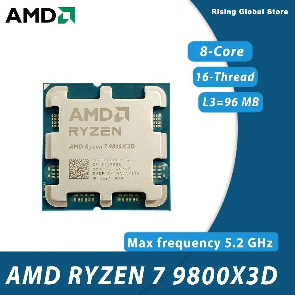 AMD Ryzen 7 9800X3D İşlemci 8 Çekirdekli 16 İş Yi TL46,638.07