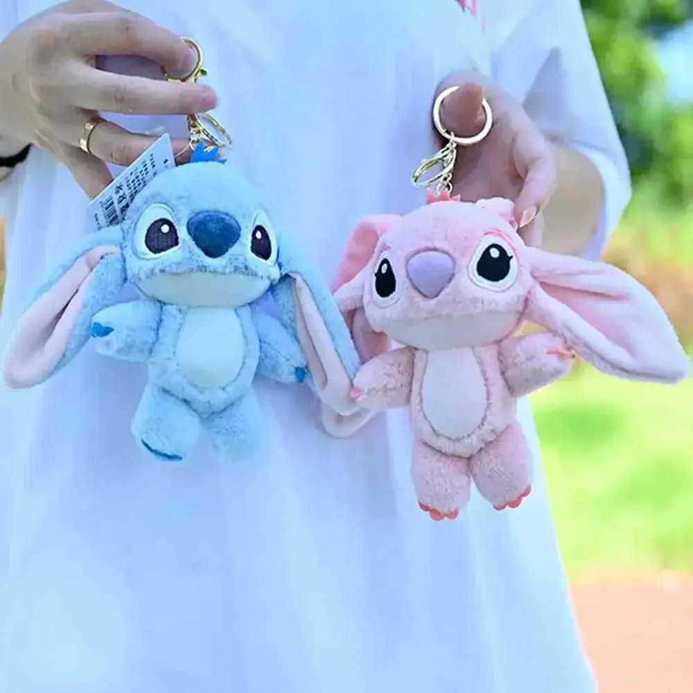 ディズニーかわいいスティッチぬいぐるみキーホルダーおもちゃ素敵な