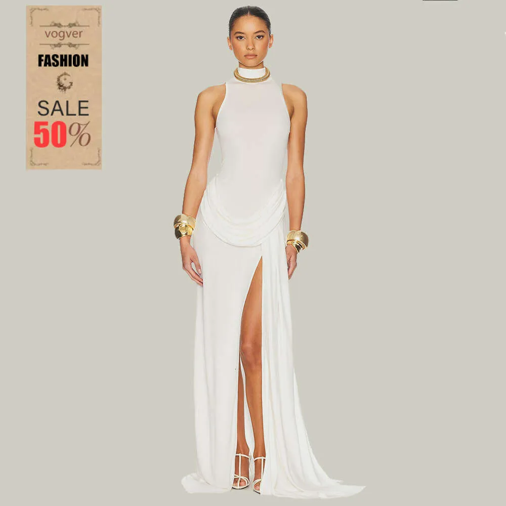 Dress For Women Fashion Sexy High Slit Waist Cinching... From 21,68 €