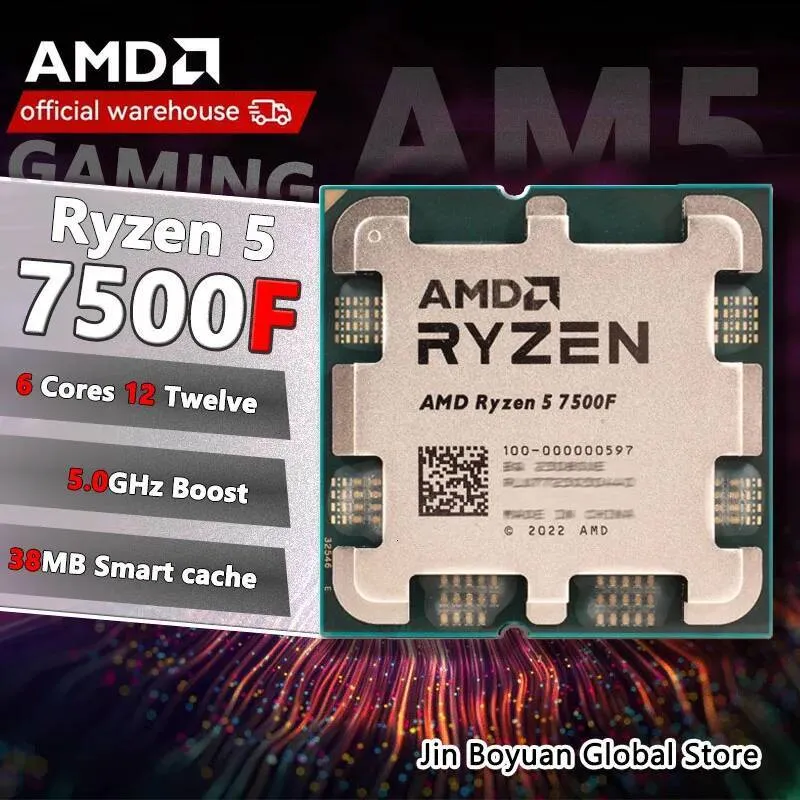 AMD Ryzen 5 7500F Masaüstü İşlemci 3,7 GHz, 5 Nm Yi TL13,813.78