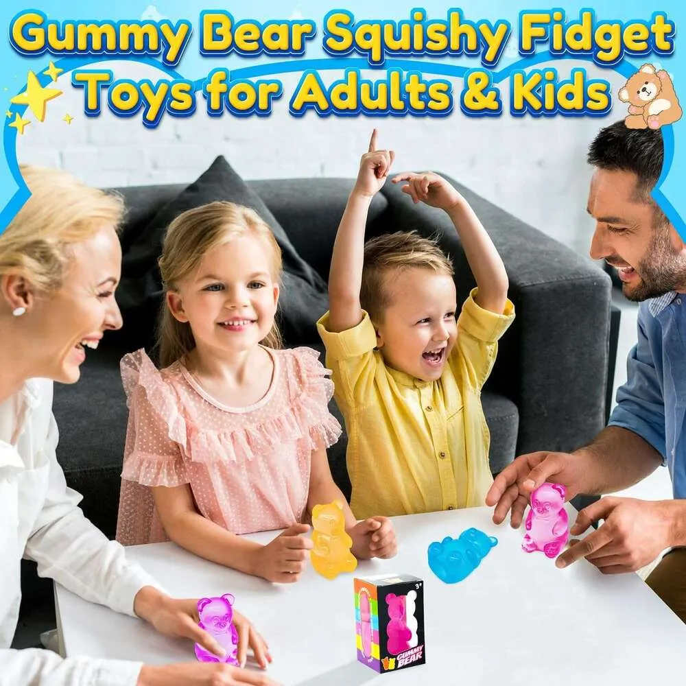 Set De 20 Bolas Antiestrés De 4,5 Cm – Juguetes Sensoriales De TPR Suave Para Niños Y Adultos, Alivia La Ansiedad