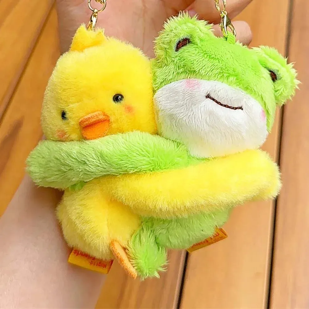 Coniglietto caldo portachiavi peluche cartone animato animali di peluche giocatt
