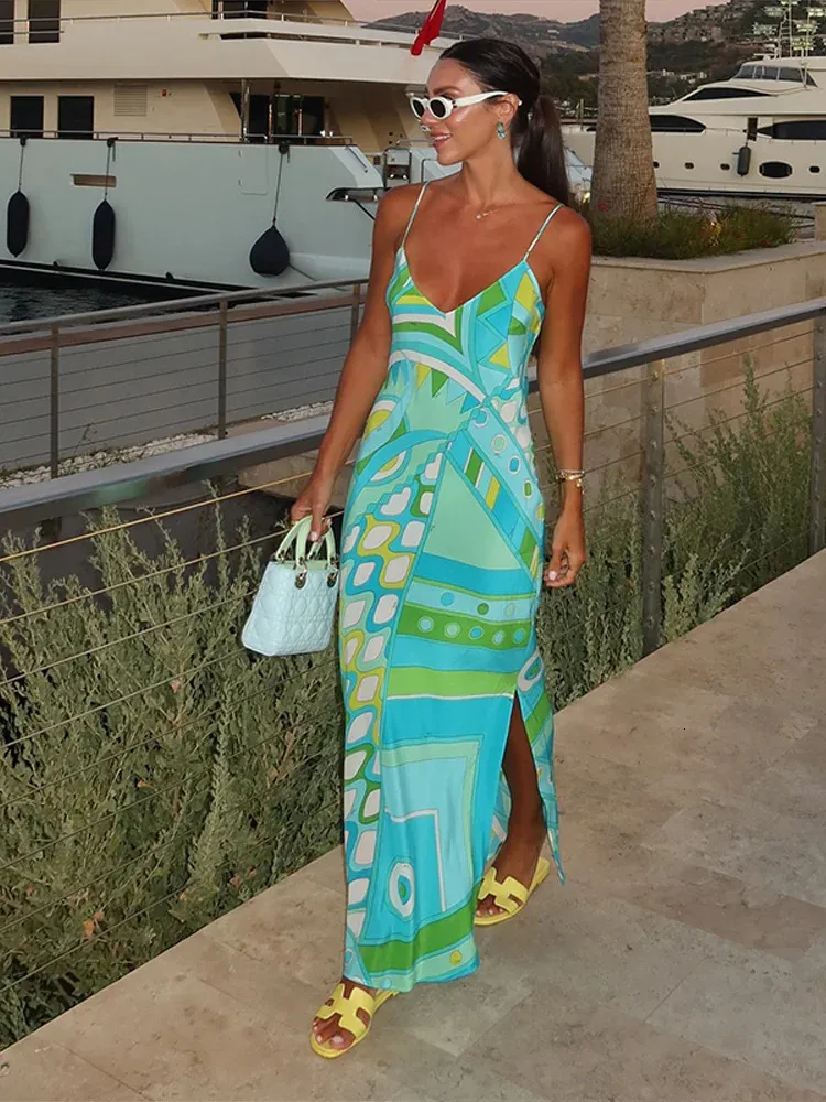 ankle length summer dresses Lemons & Olives Summer Dress, Portuguese Sling Dress, Ankle Length Sundress, Mediterranean Maxi Dress, Italy Inspired Vacation Sun Dress