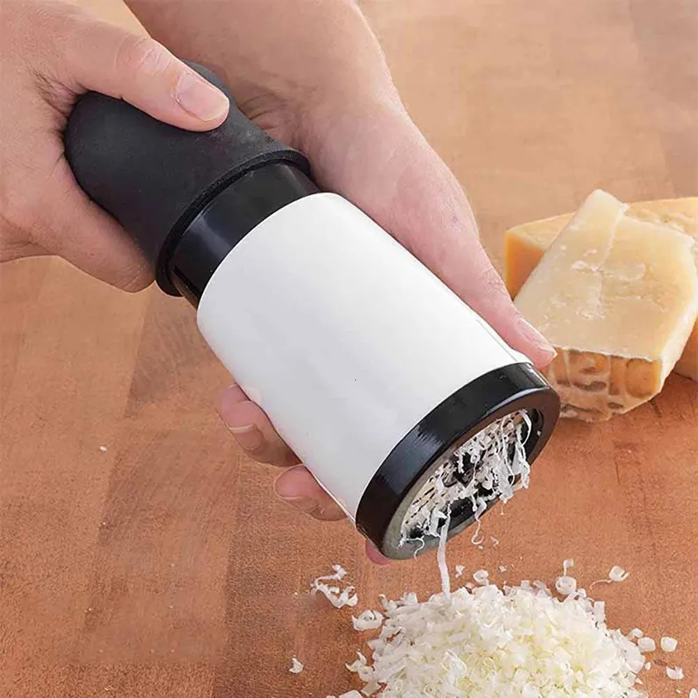 Royal Cuisine Grattugia In Acciaio Inox Con Manico Antiscivolo: Perfetta Per Formaggio, Zenzero, Aglio, Scorza Di Limone