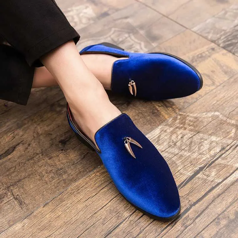 Men Loafer Shoes Comfortable Breathable Microfiber Upper Formal ...