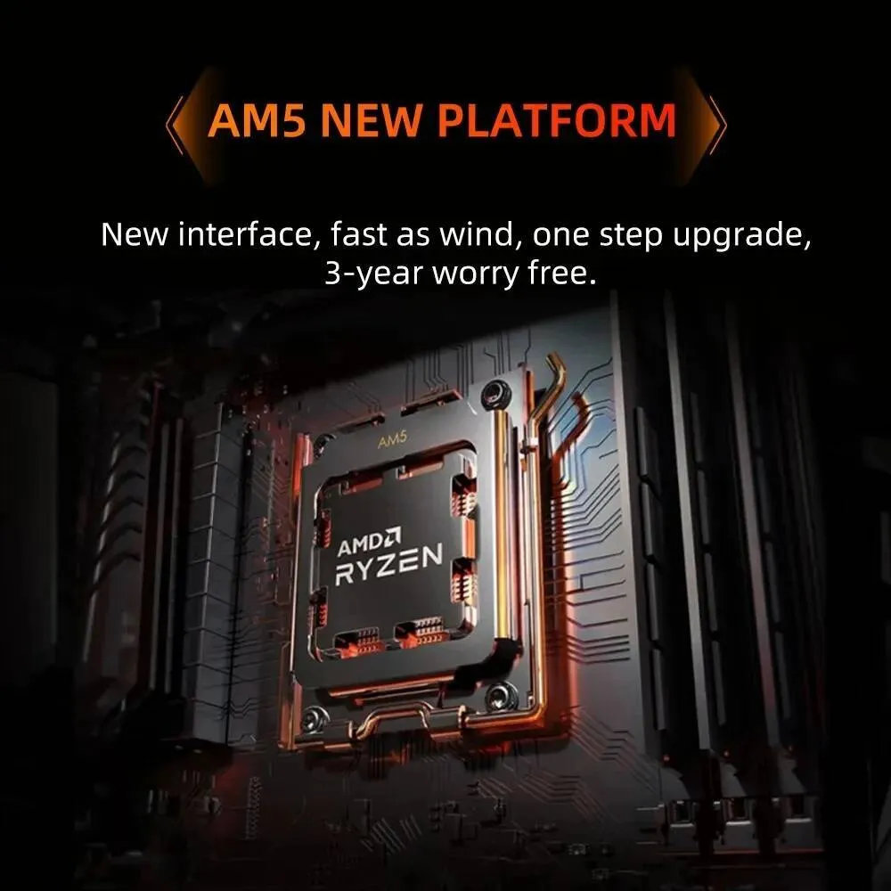 AMD Ryzen 5 7600 R5 7600 CPU ソケット AM5 新品ですがクーラーなしを