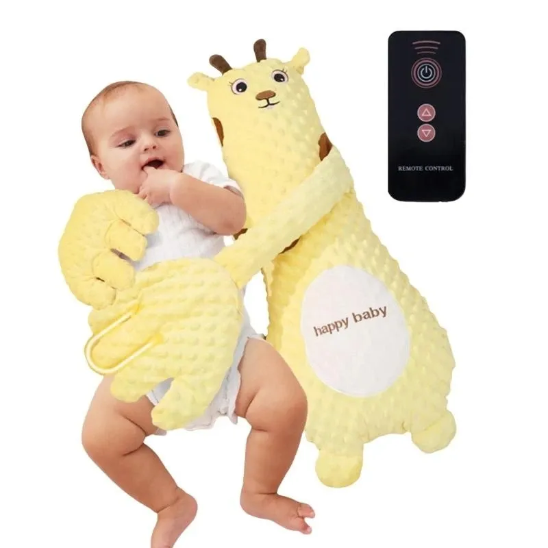 Juguete Calmante De Palma Con Peluche – Muñeca Suave Que Da Palmaditas, Ayuda Para Dormir, Con Mando A Distancia, Batería Recargable, Regalo Para Bebés (Color Variado)