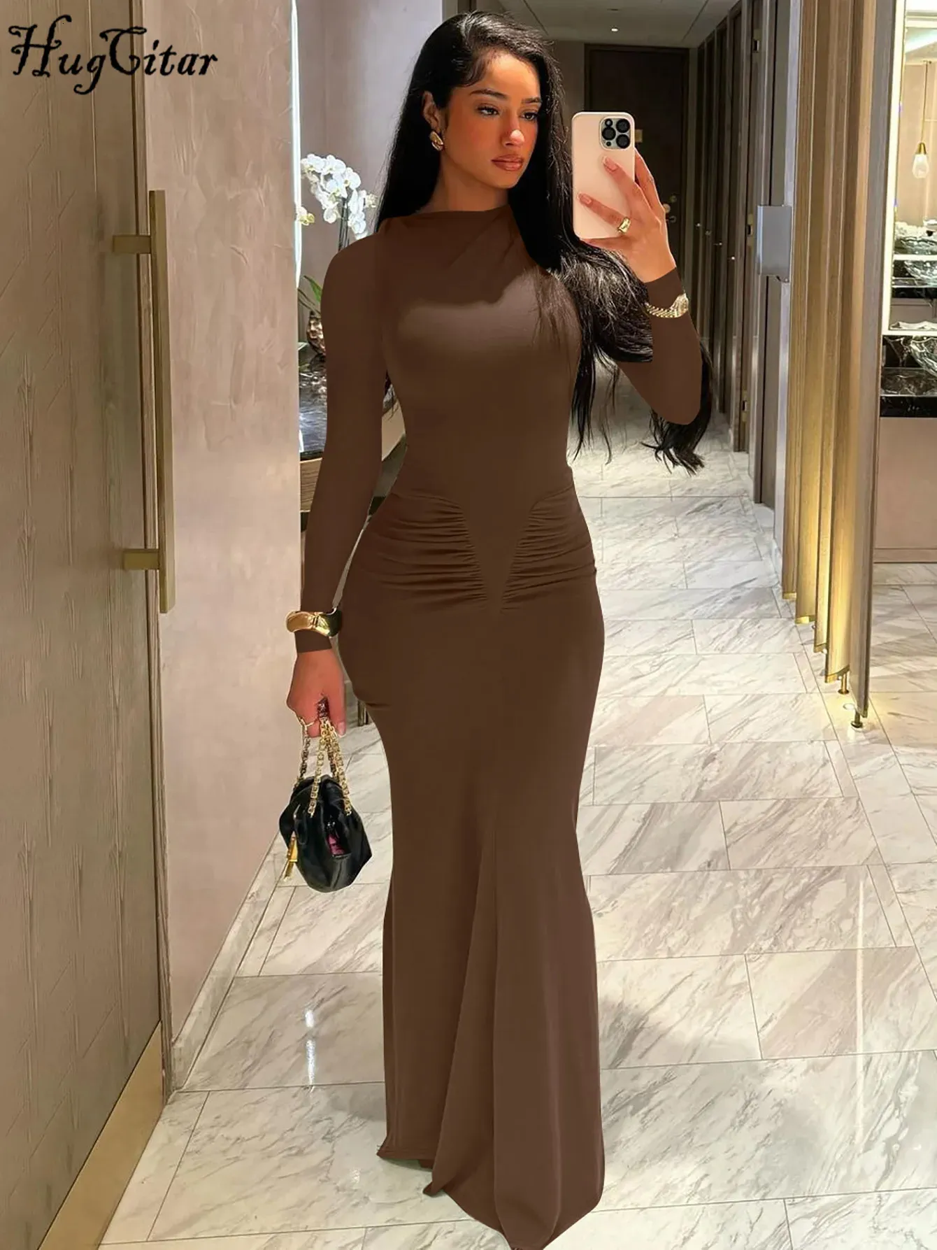 bodycon maxi evening dress Rose Black Bodycon Maxi Dress for Women, Classic Black, Polyester and Lace, Off-Shoulder Neckline, Pencil Style