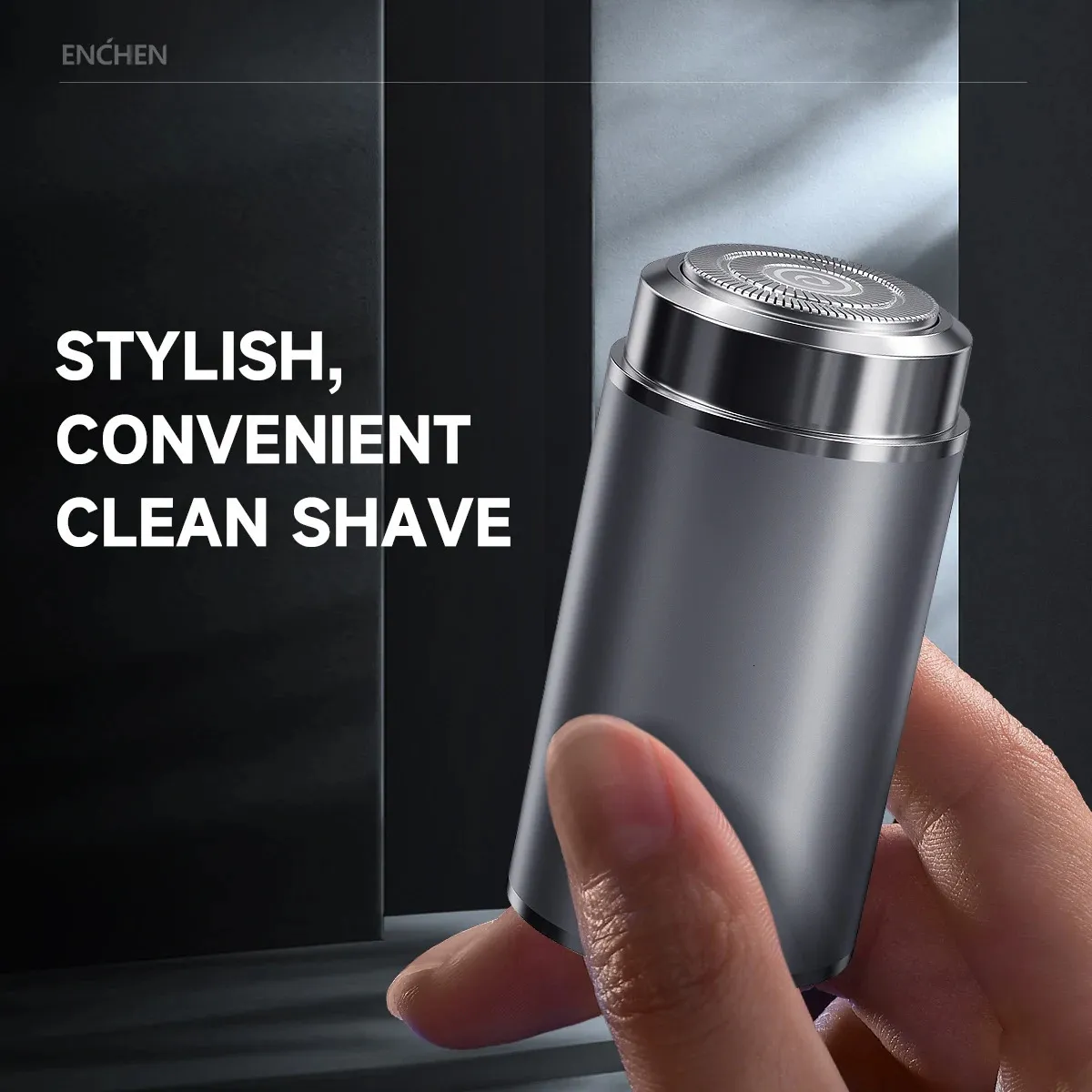 ENCHEN Z3 Mini Rotary Shaver With 3-Track Curved Cutter Net Automatic ...