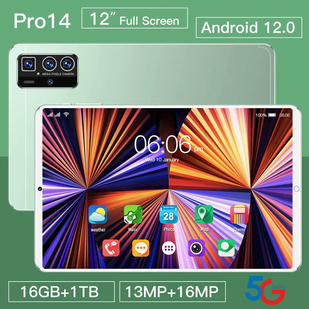 Cross Border Exclusive Pro Smart Tablet Android12  ... 