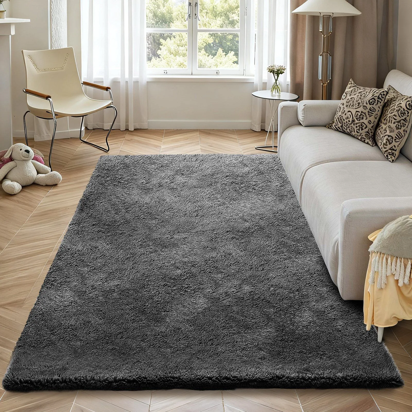 Kapalı Peluş Alan Halıları 5x8 Ft Oturma Odası Yi TL2,006.95