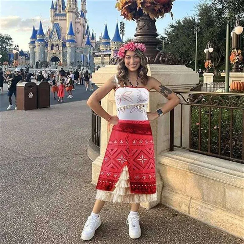 moana dress up DIY moana Halloween costumes