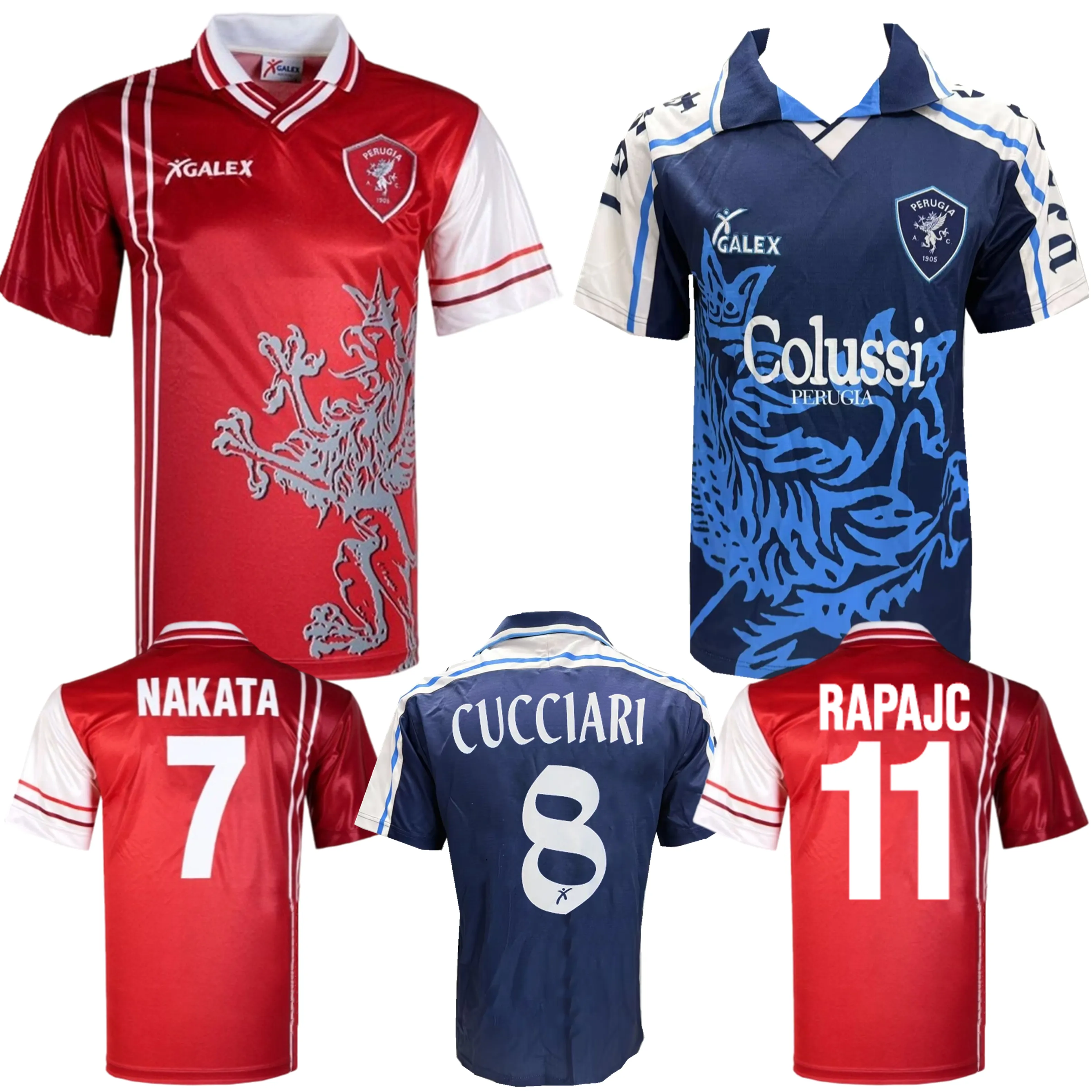 ウェア Perugia 1998 1999 Nakata #7 Perugia 1998/1999 Jersey - Large | eBay