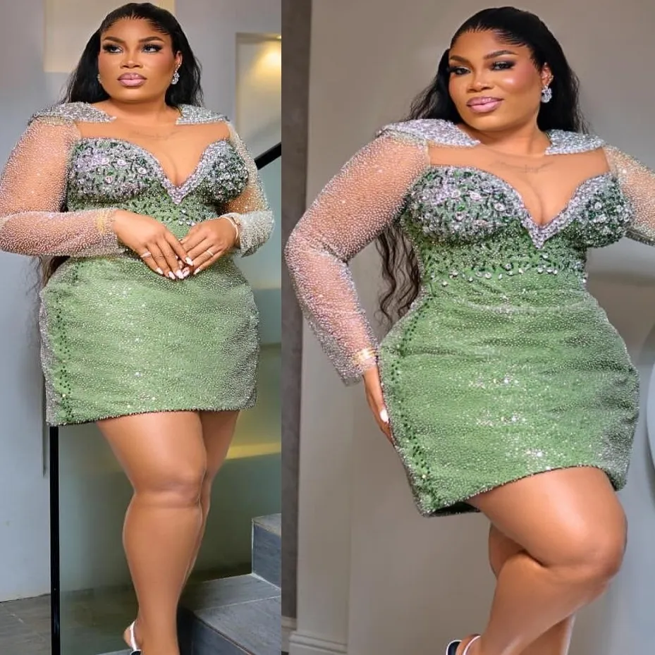 sachin and babi light blue dress Green Homecoming Dresses