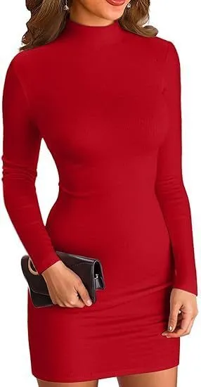princess polly baby blue dress Bodycon Solid Long Sleeve White Dress