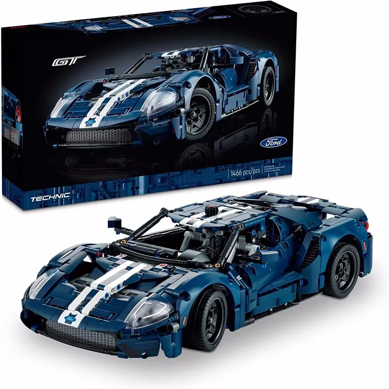 Ford GT Racing Puzzle High Difficulty 3D Car Assembly Toy For Boys From ...
