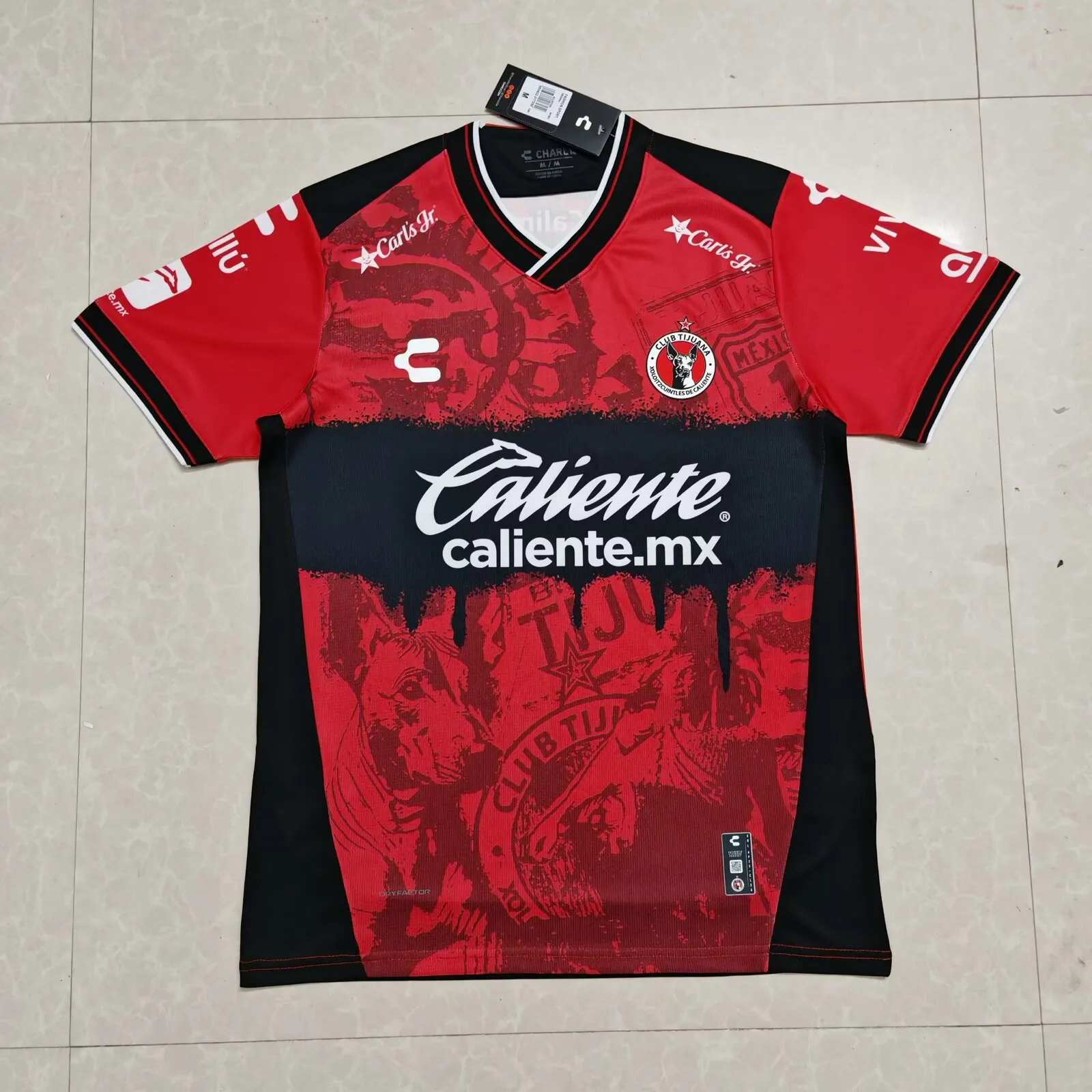 2025 2026 Club Tijuana Soccer Jersey Men Short Sleeve Polyester