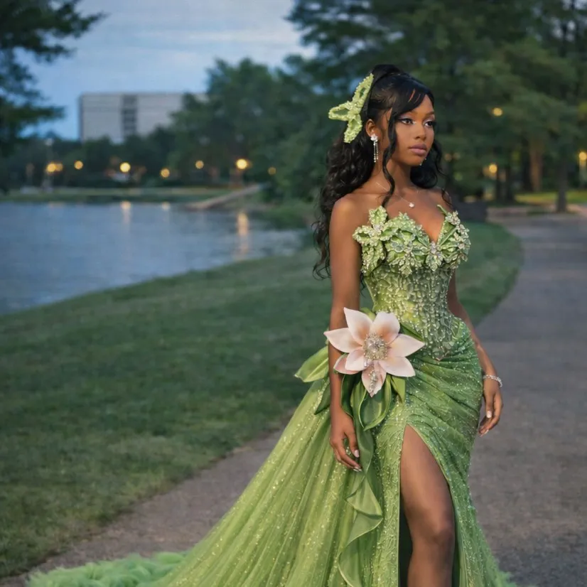 princess and the frog prom dress Disney & Princess Tiana Costume for Women this off Princess & The Frog Inspired