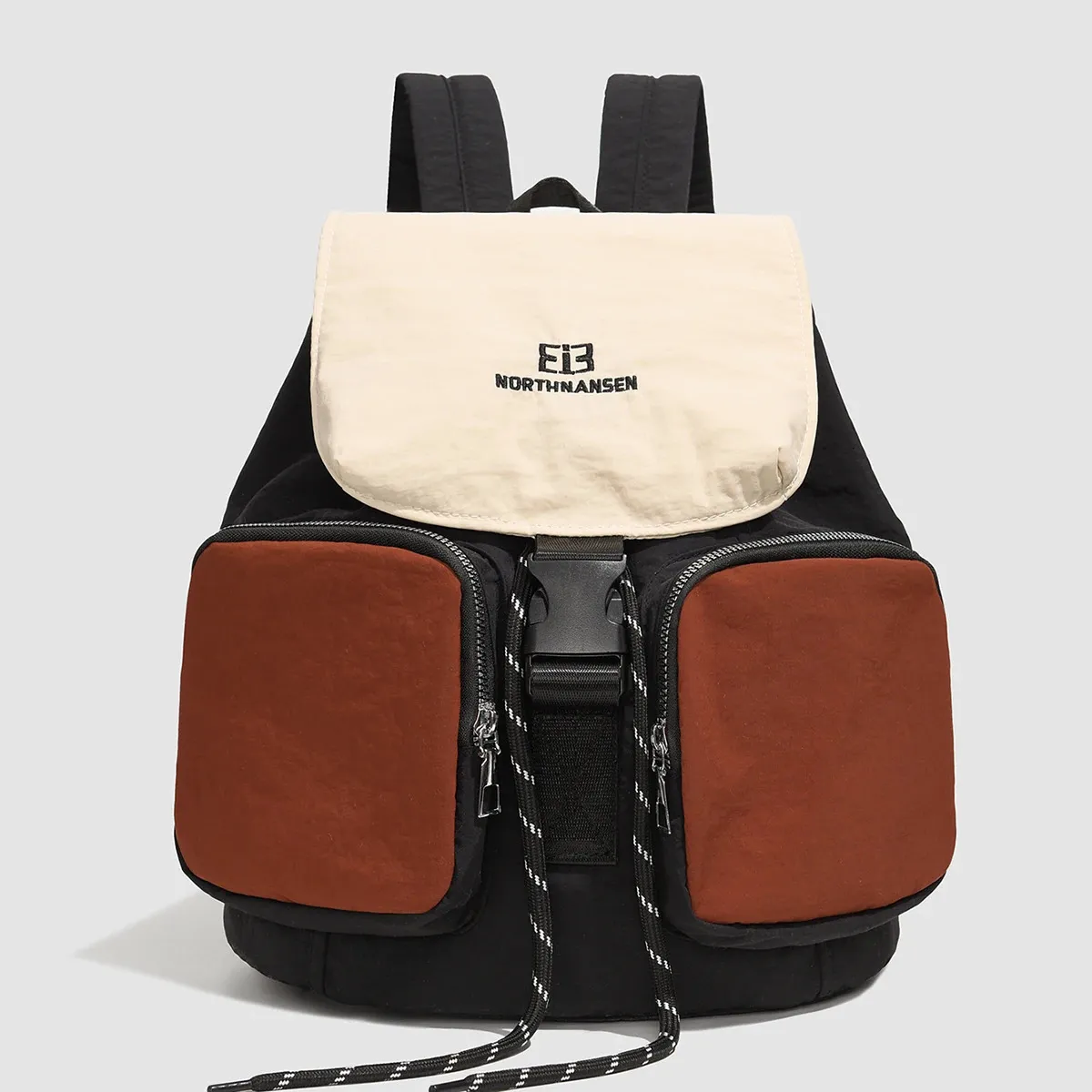 Drawstring Backpack School Commuting Outdoor Tablet Waterproof Travel Bag Women Practical For Camping And Hiking Sports_voghion.com
