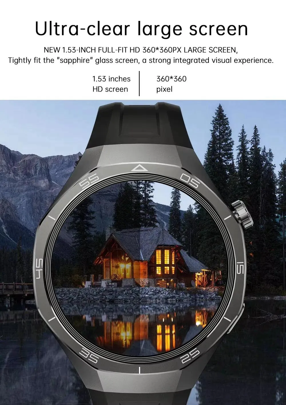 Huawei Watch GT5 Pro Smartwatch GPS Tracker, 1GB... From Xiepeiyuan ...