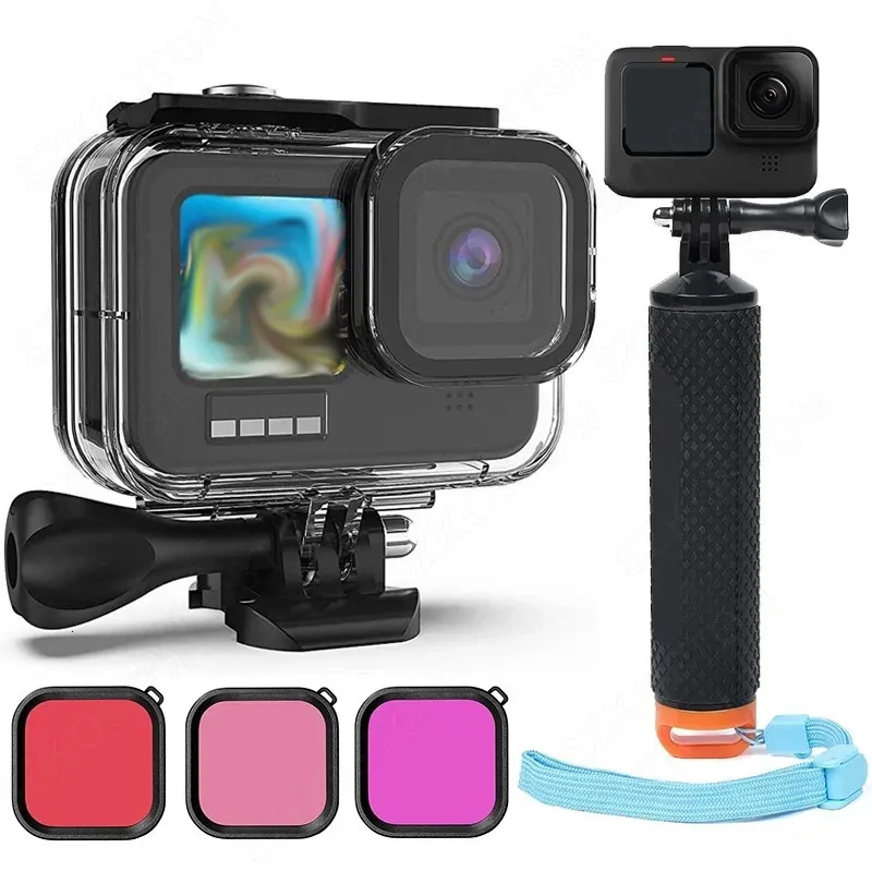 GoPro 60M 防水ケース Hero 13 12 11 10 9 用水中ダイビング