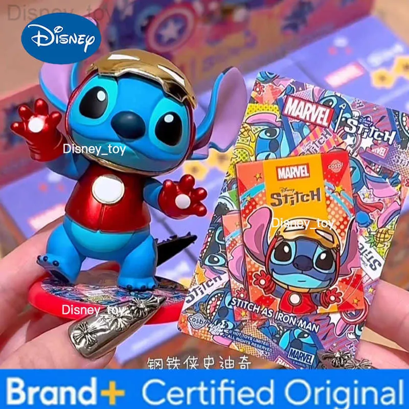 Disney Genuine Marvel Stitch Cosbi Цифры Мини Слепая От 1 283