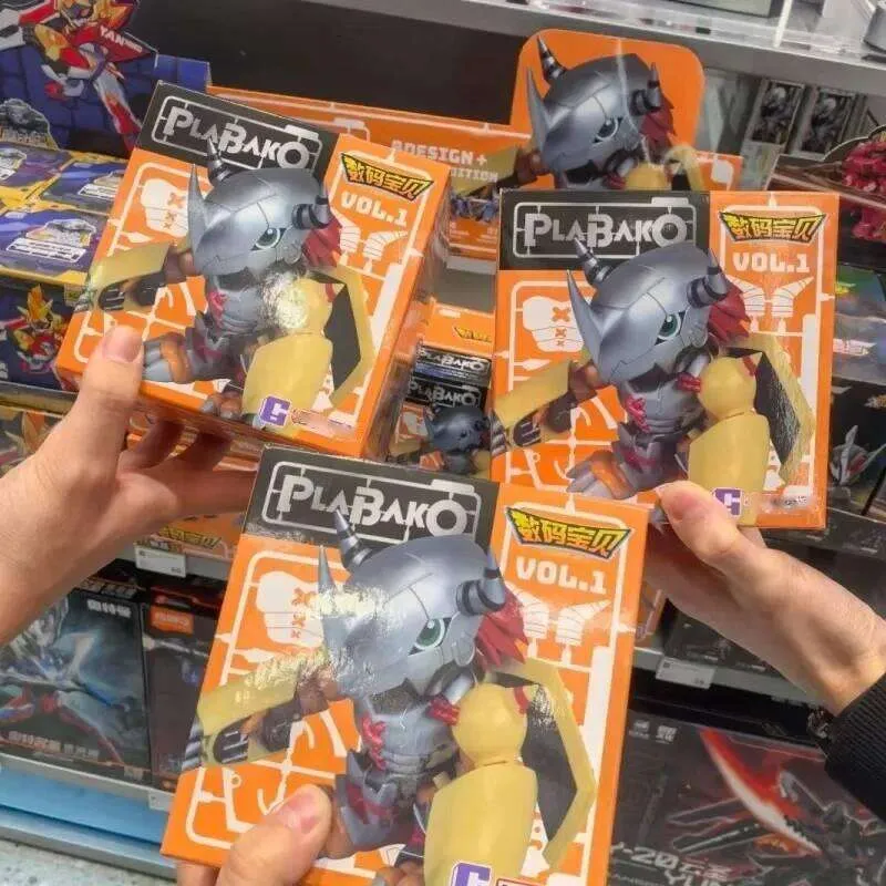 Plabako デジモンアドベンチャー アクションフィギュア ミステリー