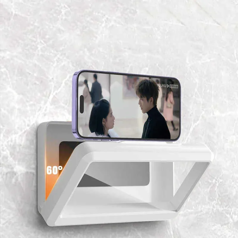 Fixed Universal And Anti-fog Mobile Case For Bathroom Holder Waterproof Can Touched Shower Phone M250701_voghion.com