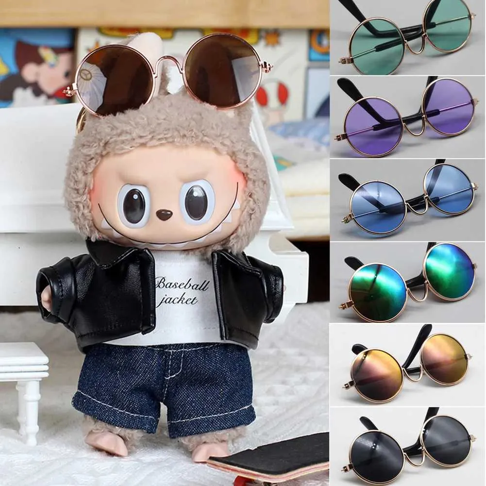 Blythes Doll Glasses Fit In 1/6 Fashion New Macaron Color Retro Art Photo Accessories Colorful Bezel Color Glasses Sunglasses