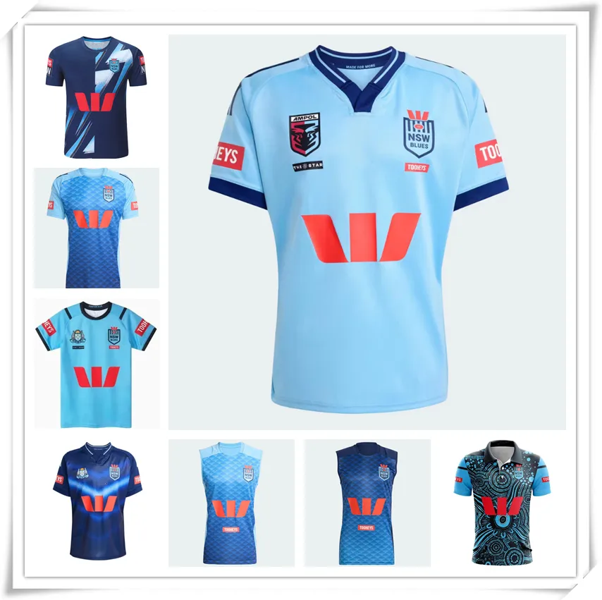 【海外Lサイズ】NRL ＮＳＷ・ブルーズ 2025ホームジャージ ヨーモデル 海外Lサイズ】NRL NSW・ブルーズ 2025ホームジャージ