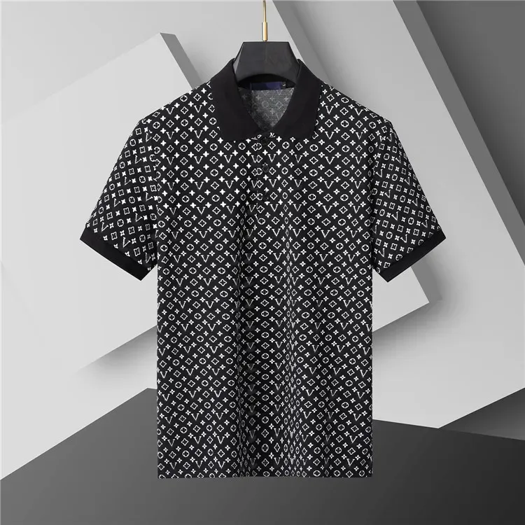 Summer Mens New Letter Logo Embroidered Lapel Short From Hua999