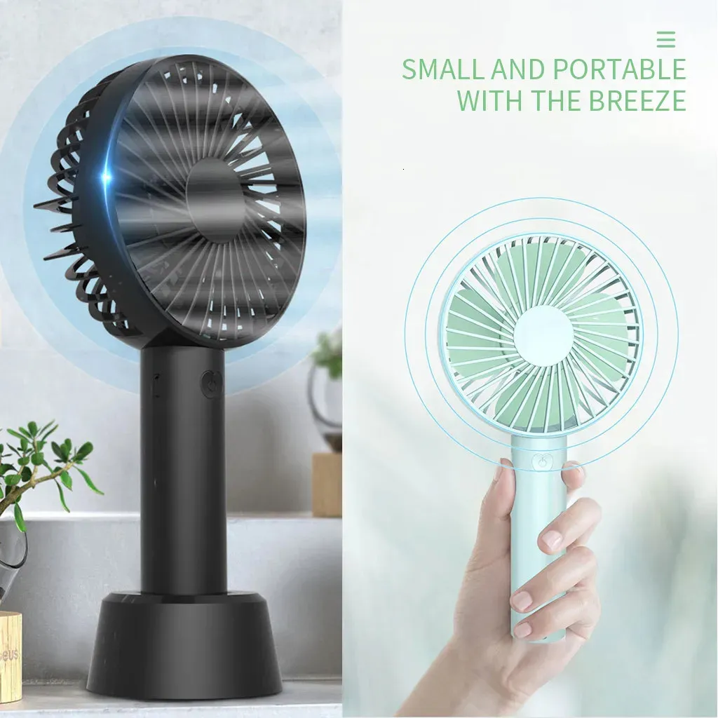 Ventilador Portátil Mini USB Recargable - Plegable, 3 Velocidades, Ideal Para Viajes Y Verano