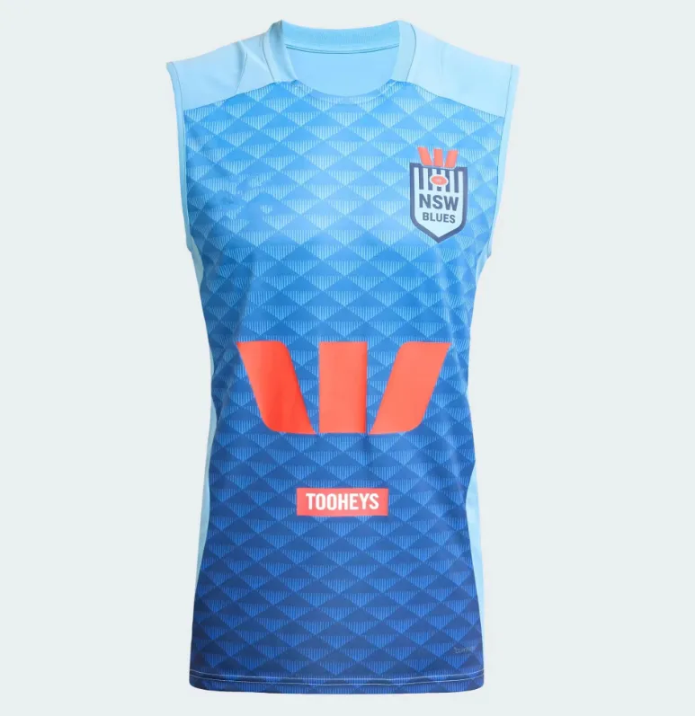 【海外Lサイズ】NRL ＮＳＷ・ブルーズ 2025ホームジャージ ヨーモデル 海外Lサイズ】NRL NSW・ブルーズ 2025ホームジャージ