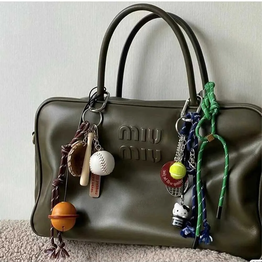 Keychain Y2k Rope Y2k Bag Pendant Woven Ropes Keychain Baseball Cover Love Hanging Buckle ...
