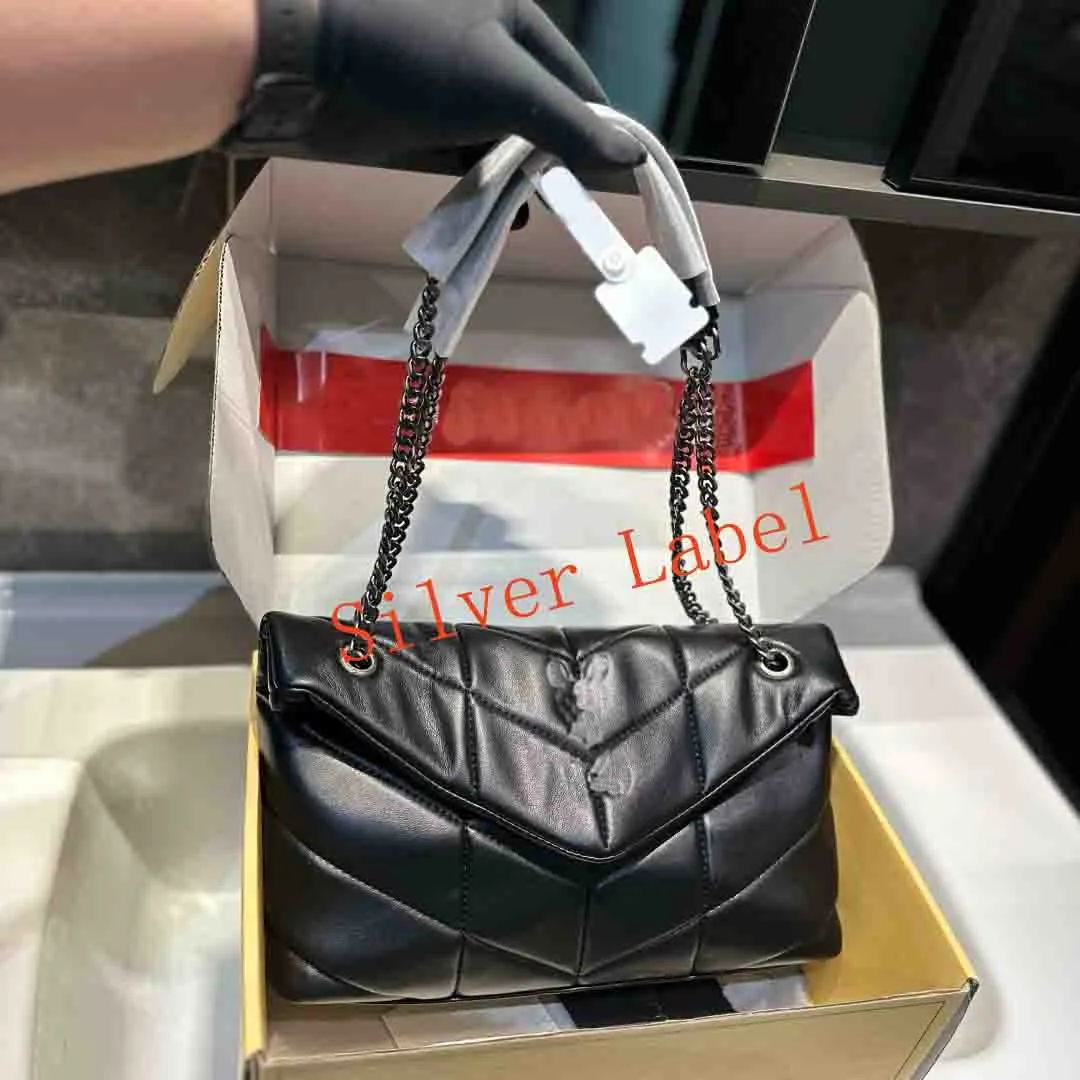 Chic Leather Underarm Crossbody Chain Bag for Women