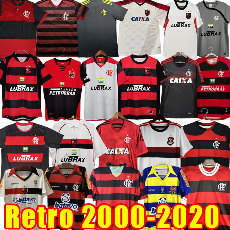 Camiseta De Fútbol Retro Flamengo Para Hombre  Por Tubasport