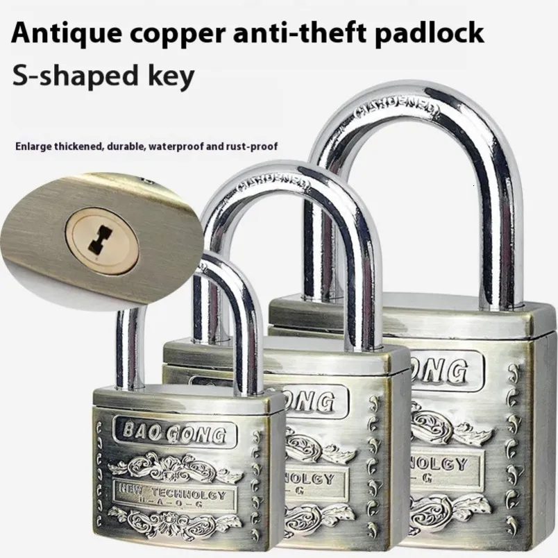 Copper Lock Cylinder Padlocks Large Waterproof... From Pjzhsy, $2.26 ...