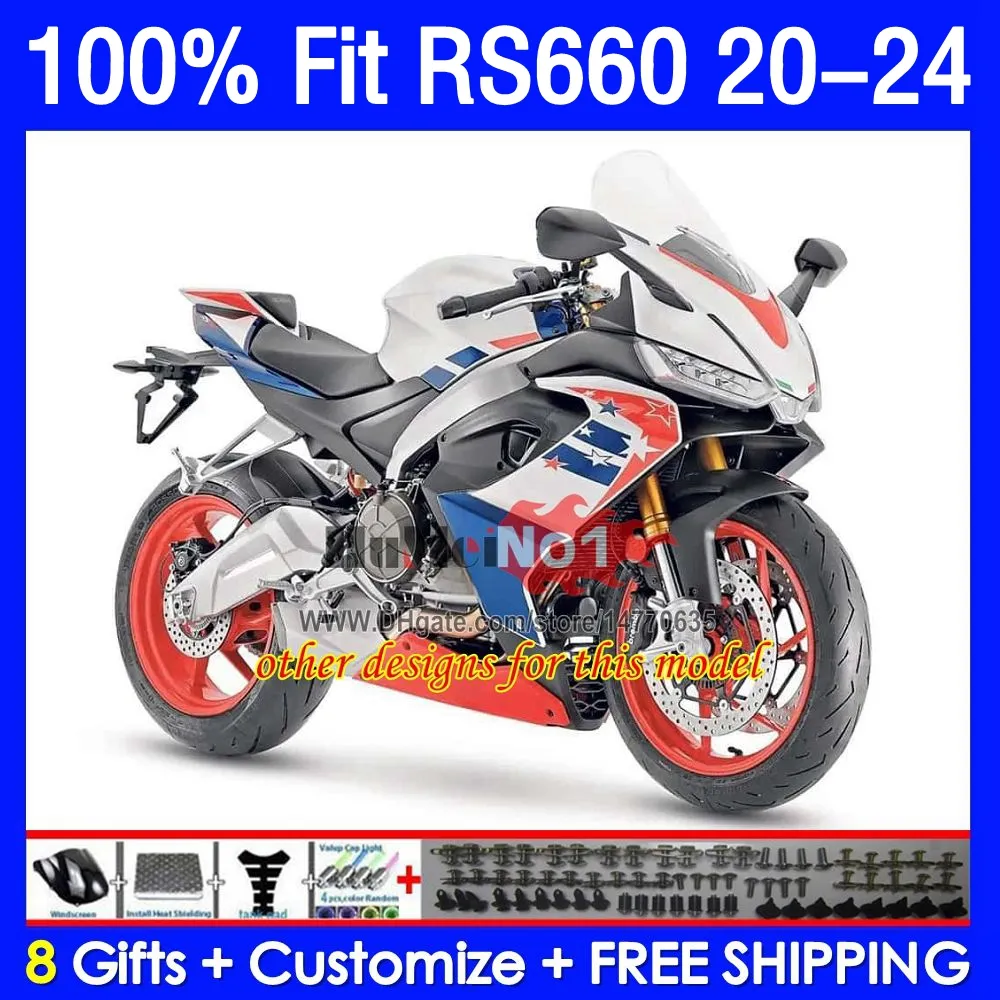 Injection Mold Full Body Kit For Aprilia RS660 RS 660 From 313