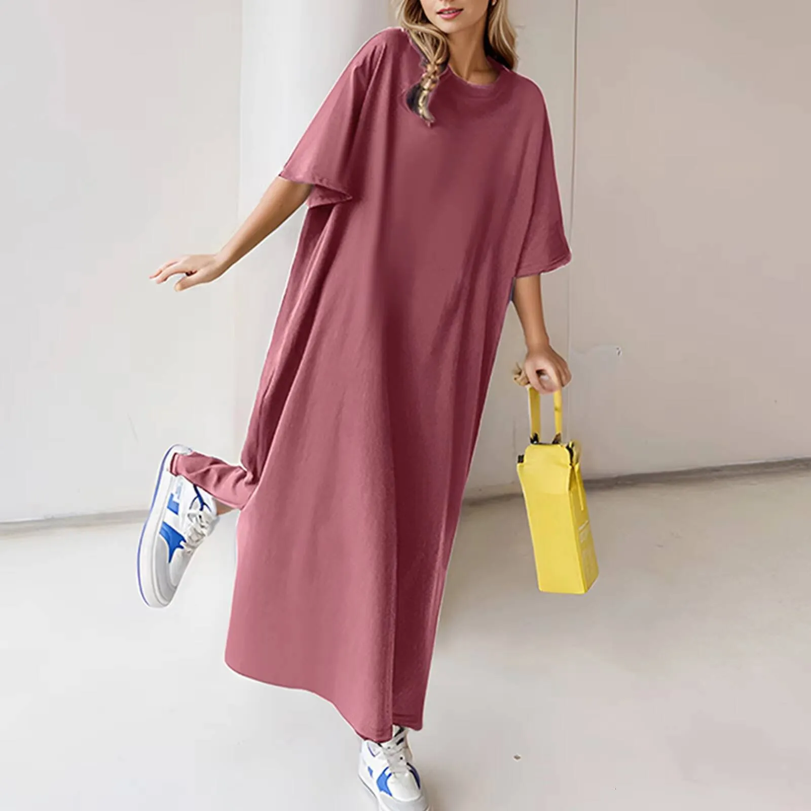 Solid Oversized T Shirt Dress For Women 2024 New... From Ddmysept, $35.35 |  DHgate.Com