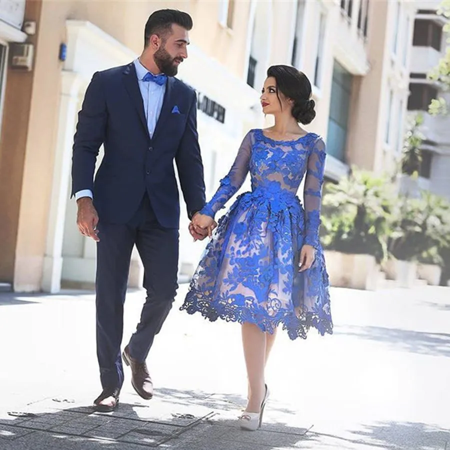 princess polly baby blue dress Royal Blue Mini Dress Sequins Butterfly Short Homecoming Dress Sparkly Short Party Dress ARD2962 main image 1