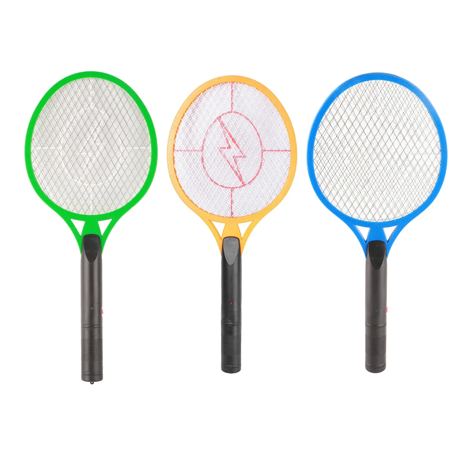 Insects Control Tools Electric Mosquito Killer Handheld Insect Fly Swatter Racket Portable ...
