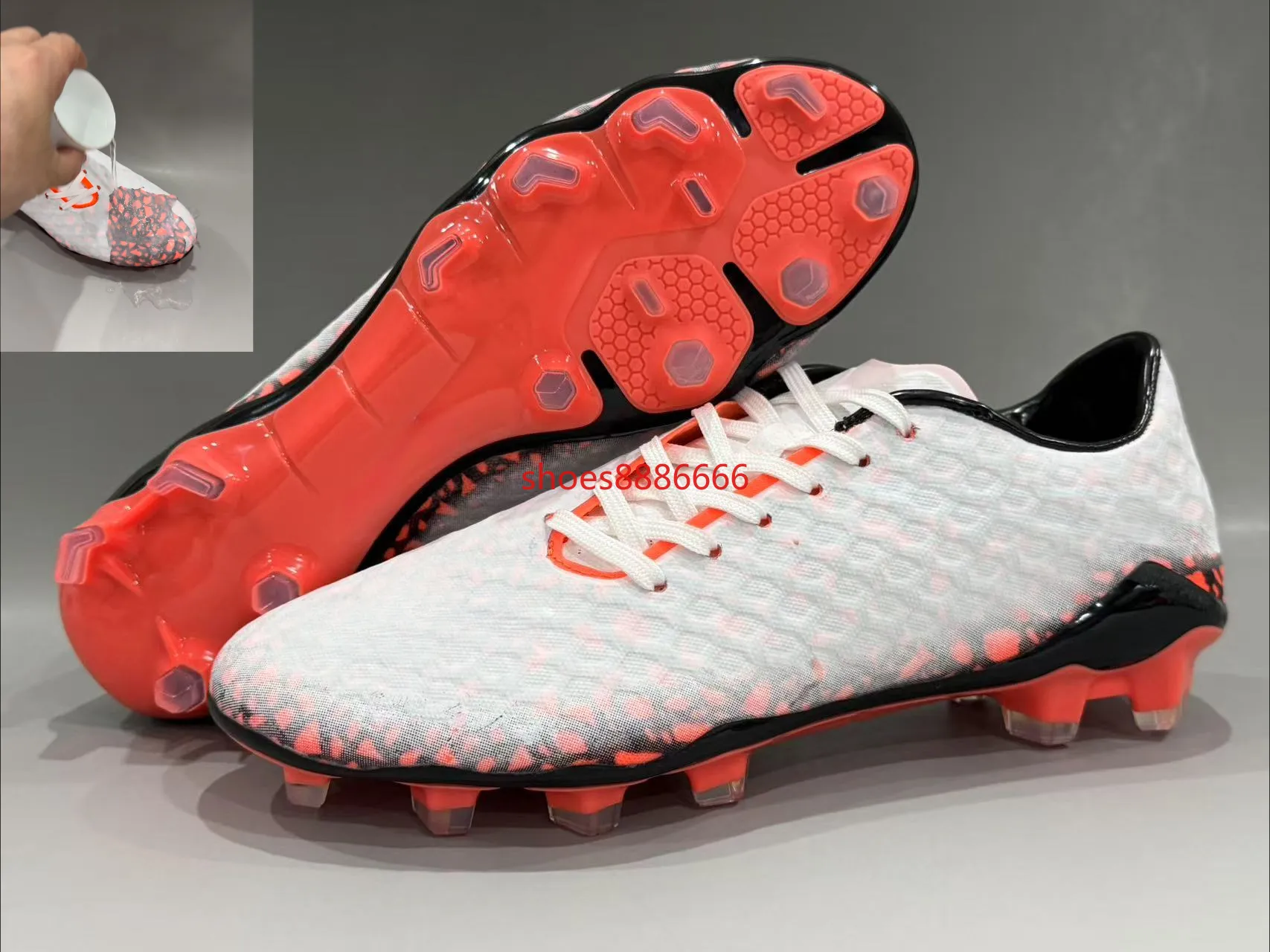 soccer cleats metal spikes