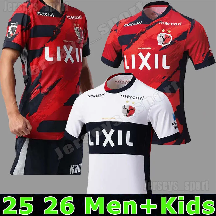 25 26 J. League Kashima Antlers Soccer Jerseys TOKUDA MOROOKA 2025