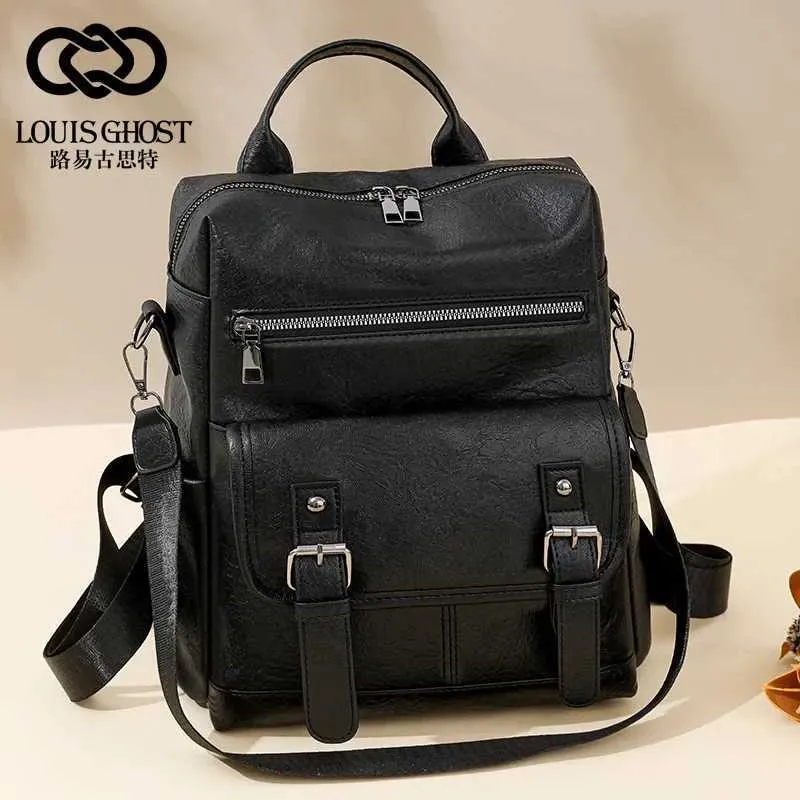china pu leather backpack high-quality HuaChen Laptop Backpack,Vintage Travel Rucksack for College,Large Casual Daypacks for Men Backpack With Leather China Trade,Buy