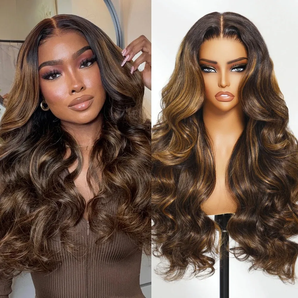 Premium Brazilian Blonde Ombre Body Wave Lace Front... From  display picture 3