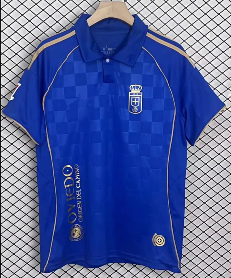 Save Big on Bulk Real Madrid Jersey 25/26 25 26 Centenary Real Oviedo  Soccer Jerseys 2025 2026 JIMMY CAMARASA Maillots De Foot HUGO  ALEMAO