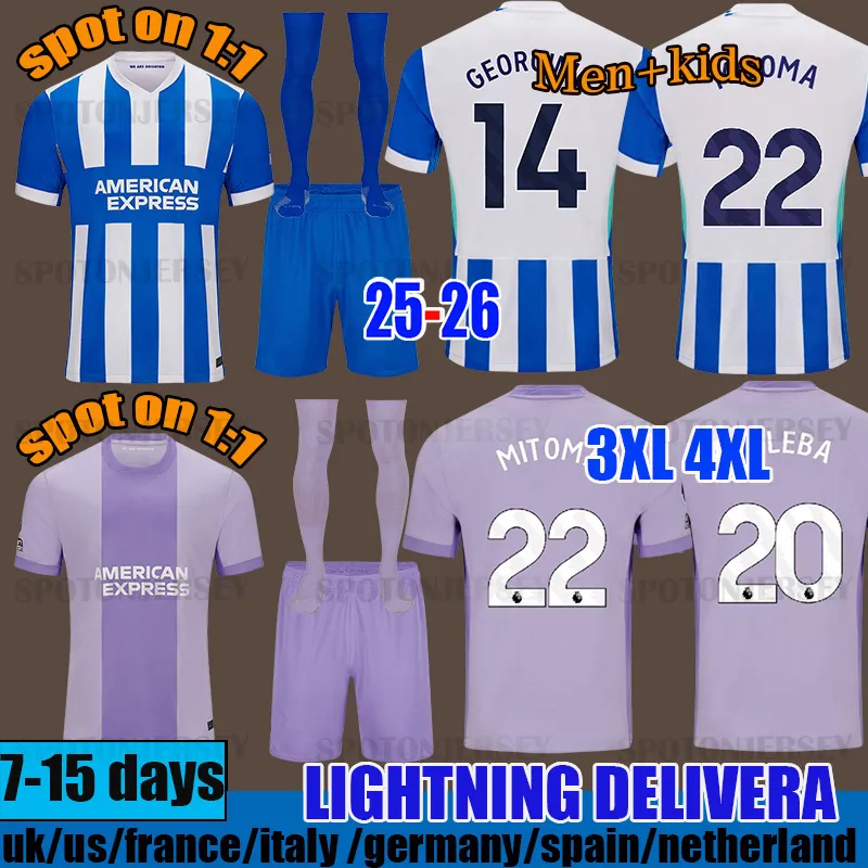 Brighton & Hull City Argentina Football Kit 2022 MBOMA 25/26