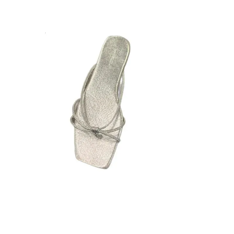 Summer Fashionable Plus Size Flat Flip Flops Comfortable To Wear On The Outside Soft Soled Slippers For Women 250703_voghion.com