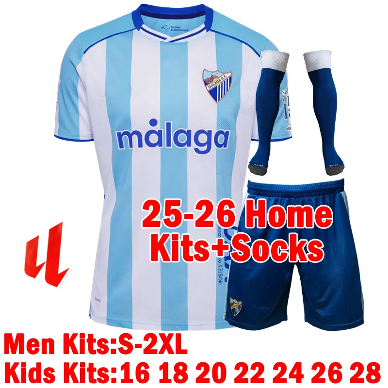 XXXL 4XL 25 26 Malaga CF Soccer Jerseys DIONI Retro 1997 98