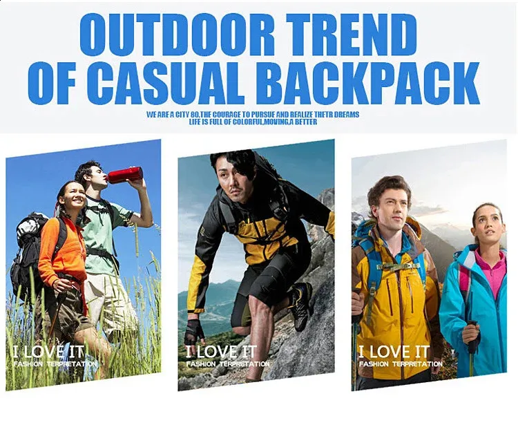 Waterproof Trekking Backpack For Men Large Capacity Hiking Bag_voghion.com